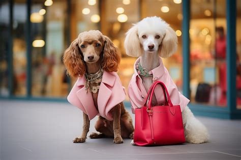 Premium AI Image | Humanlike Anthropomorphic Dogs Wearing Human Clothes ...