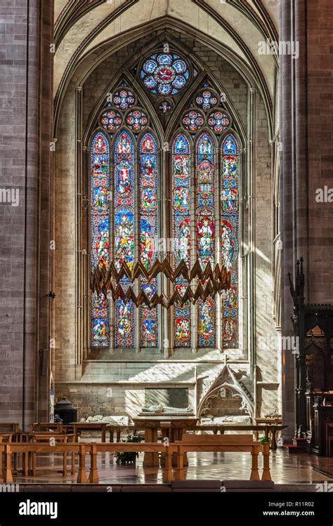 Interior hereford cathedral hi-res stock photography and images - Alamy