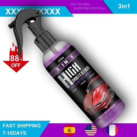 In Quick Coating Spray High Protection Shine Armor Ceramic Car Wash