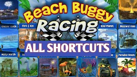 All Shortcuts Of Beach Buggy Racing YouTube