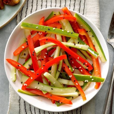 20 Easy Cucumber Salad Recipes Taste Of Home