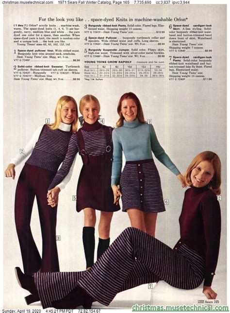 1971 Sears Fall Winter Catalog Page 165 Christmas Catalogs Holiday