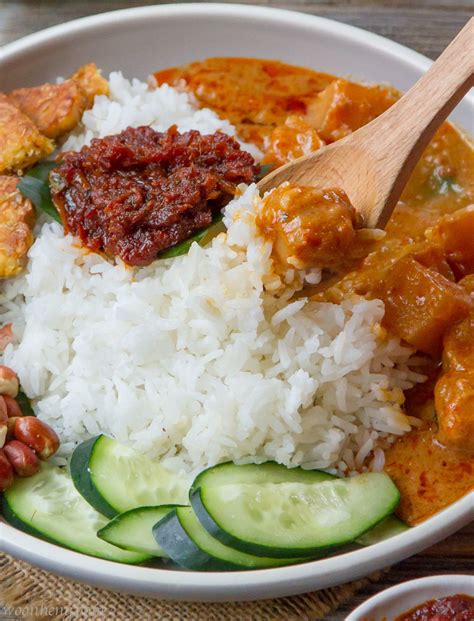 Vegan Nasi Lemak With Homemade Sambal Woonheng