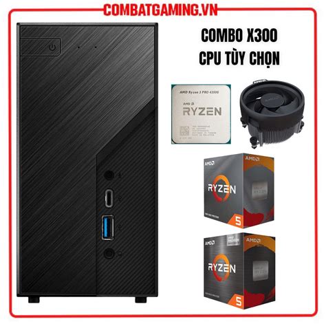 Combo Mini Pc Asrock Deskmini X Cpu Amd Ryzen Ch Nh H Ng Amd Vn