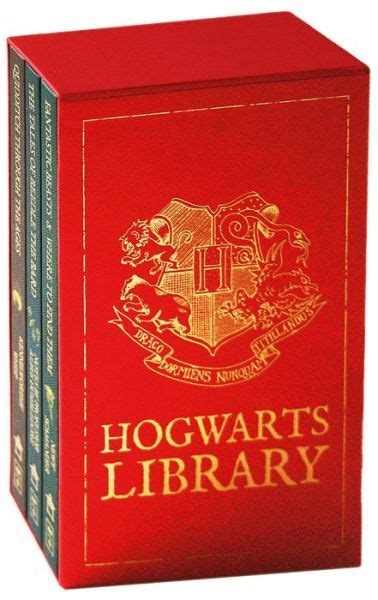 The Hogwarts Library Hogwarts Library Hogwarts Harry Potter Box Set