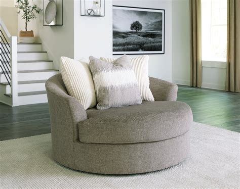 Oversized Round Swivel Chairs For Living Room Baci Living Room