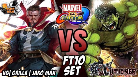 MVCI FT10 Set UG Grilla Jako Man Doctor Starnge Thanos VS