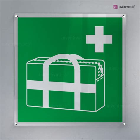 Cartello Borsa Medica D Emergenza E Plexiglass