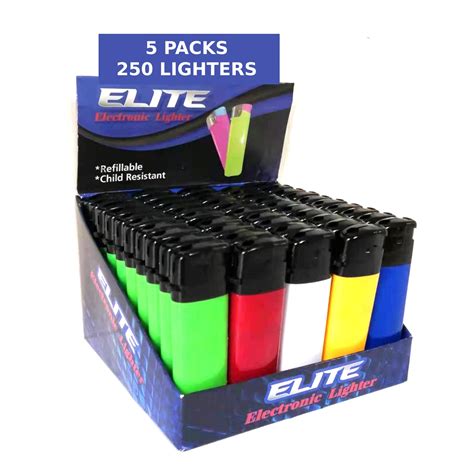 Buy Elite Brands Usa Electronic Lighters Wholesale Bulk Pack