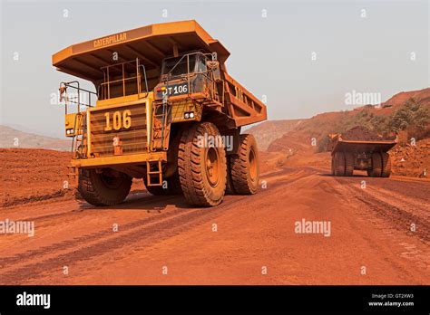 Mining Operation For Transporting And Managing Iron Ore Dump Haul