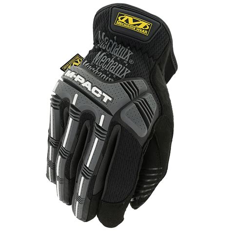 MPC 58 M PACT Open Cuff Black Grey MECHANIX WEAR rękawice robocze taktyczne