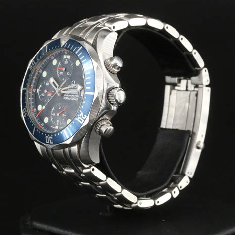 Omega Seamaster Professional Chronograph Blue 42mm Stainless Steel ...