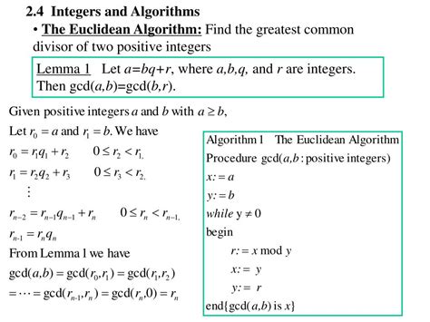 PPT Chapter 2 The Fundamentals Algorithms The Integers And