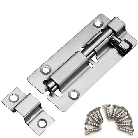 Buy Door Lock Security Latch Lock Slide Door Latch Bolts Lock