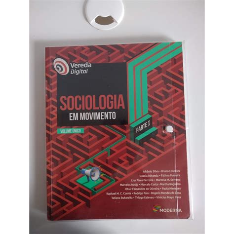 Box Conjunto Sociologia Em Movimento Vereda Digital Moderna 2 Partes