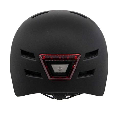 Casco con luz led CL001 negro 360Scooters Patinetes eléctricos en