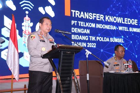 Buka Pelatihan Transfer Knowledge Kapolda Tingkatkan Kemampuan Tik