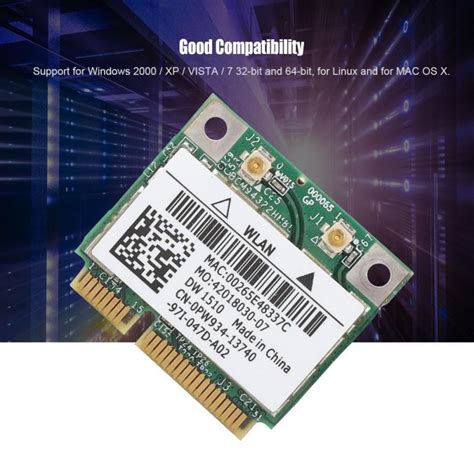 Buy Bcm Hm L Dw Dual Band Mbps Mini Pci E Wireless Card For