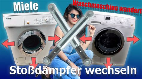 Miele Waschmaschinen Sto D Mpfer Wechseln Schritt F R Schritt