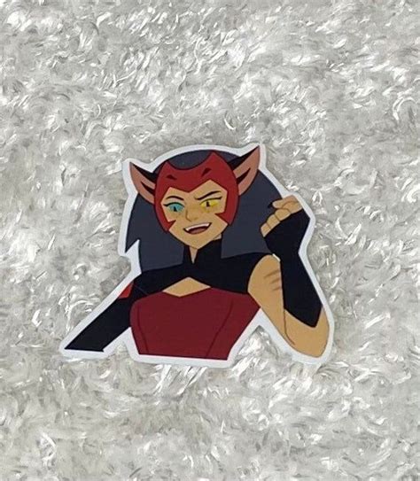 Catra Sticker She Ra She Ra Sticker Etsy Photo Mask Glossy Sticker Paper Etsy