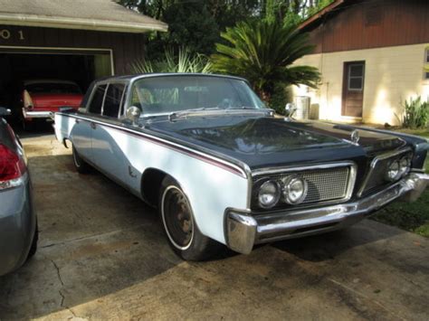 1964 Imperial Crown 4 Door Hardtop 64 For Restoration Runs Florida