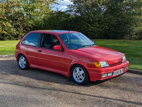 1992 Ford Fiesta Xr2 I Sat 2nd And Sun 3rd November Anglia Car Auctions