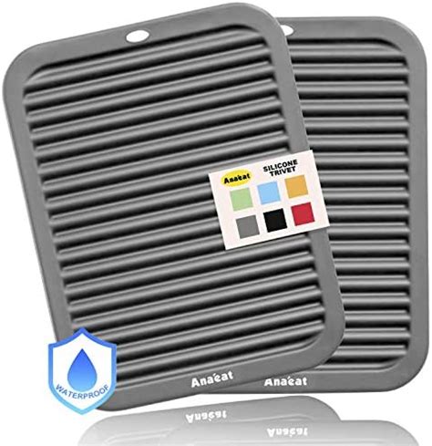 Amazon Zulay Pack X Silicone Trivets For Hot Pots And Pans Multi Purpose