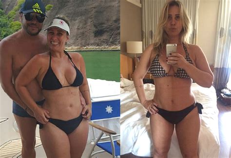 Andreia Sorvet O Perde Kg E Mostra Antes E Depois Do Corpo