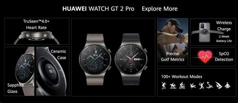 Watch Gt Pro La Nouvelle Montre Connect E De Huawei Passe La