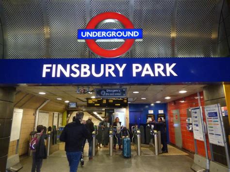 Finsbury Park station!