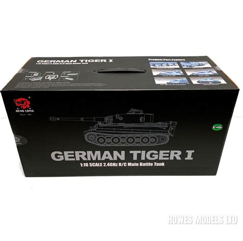 Heng Long 116th German Tiger I Radio Control Rc Tank Version 7 Howes