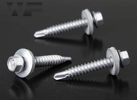 Hex Head Stitching Tek Screws For Light Steel Section And Panels In