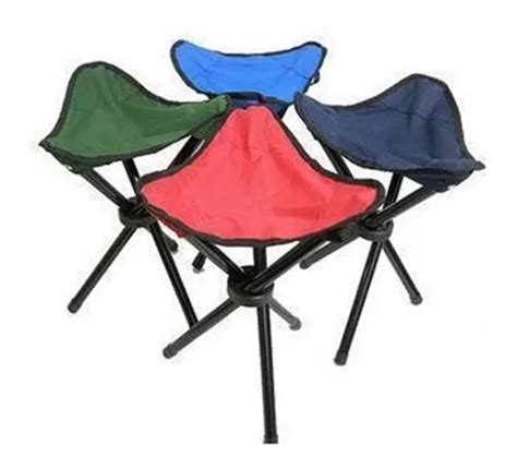 Banqueta Banquito Silla Camping Plegable Playa Bolso Pesca