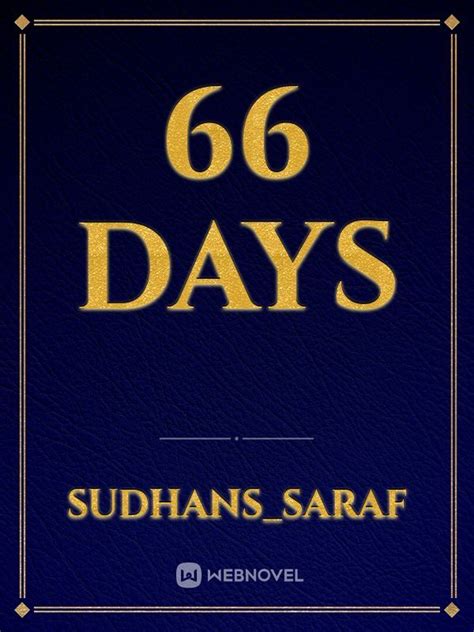 66 Days Novel Read Free Webnovel