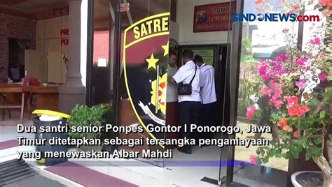 Polisi Tetapkan 2 Santri Senior Ponpes Gontor Tersangka Penganiayaan