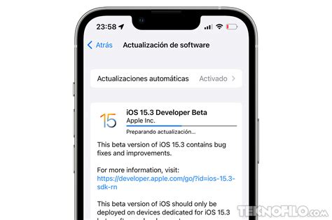 La Beta Ios Ya Est Disponible Para Desarrolladores Tekn Filo