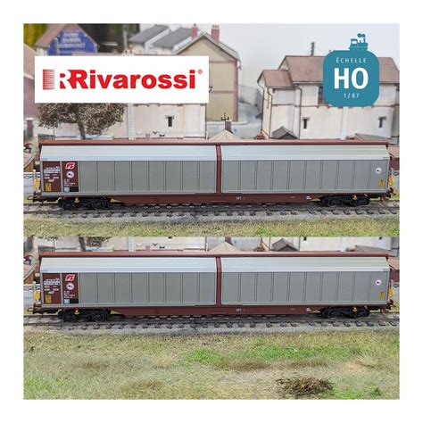 Coffret Wagons Habillss Fs Ep V Ho Rivarossi Hr