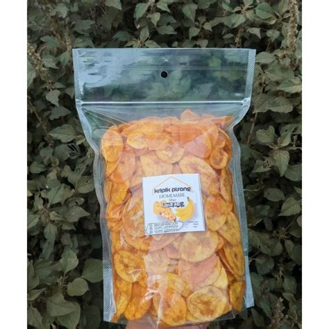 Jual Kripik Pisang Gr Gurih Dan Manis Shopee Indonesia