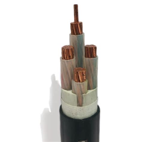 Copper Conductor XLPE Insualtion PVC Sheath 4 Core 25 Sq Mm Power Cable