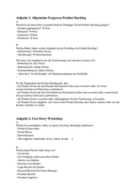 Softwaretechnik WS1516 Blatt 3 Musterlösung Aufgabe 1 Allgemeine