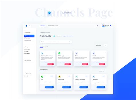 ChatFlow A Visual Flow Builder For Complex Chatbot Behance