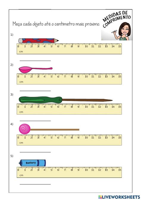 Atividade Medida De Comprimento Librain