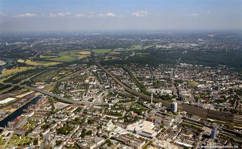 Duisburg Panorama Luftbild Luftbilder Von Deutschland Von Jonathan C