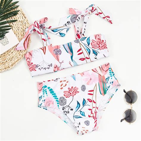 Tejiojio Summer Bikini For Women Women Beautiful And Sexy Printed Swimsuit Walmart