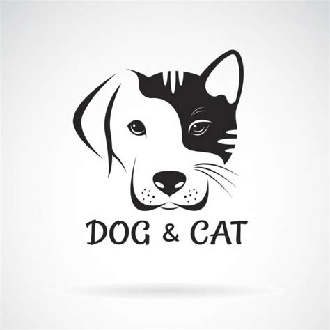 Dog And Cat Logo Illustrations Royalty Free Vector Graphics And Clip Art