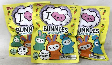 Topps I Love Bunnies Cute Figures Single Pack Walmart