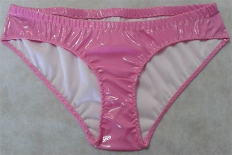 Women Vinyl Pvc Panties Lingerie Size M By Vinylunderwear