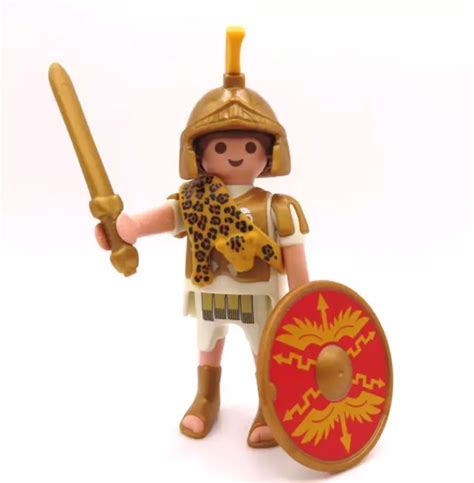 FIGURINE PLAYMOBIL LÉGIONNAIRE Roman Leader Figurine Centurion