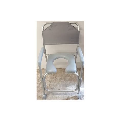 Chaise de douche percée garde robe Mahina DRIVE avec roues