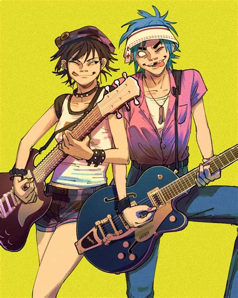 Gorillaz Band Image By Sushiisiu 4220818 Zerochan Anime Image Board